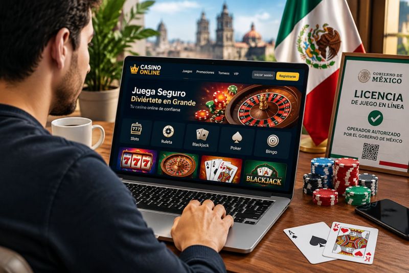 Casino web en México: licencias, RTP y juego responsable