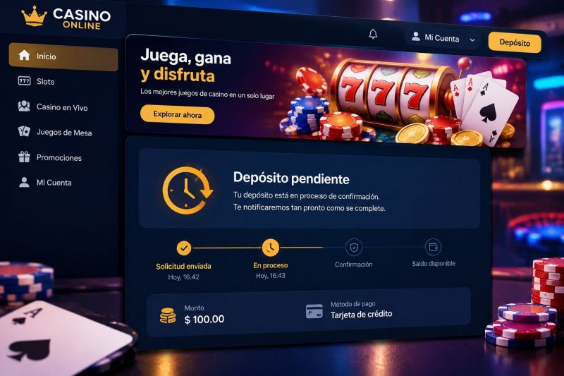 ¿Por qué no aparece mi depósito en el casino? Causas y soluciones en México