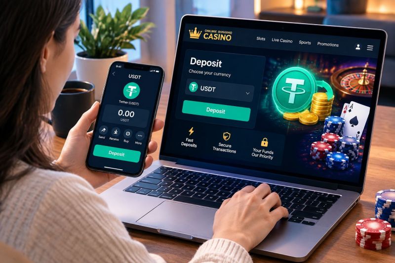 ¿Cómo hacer un depósito USDT en un casino desde Ciudad de México?