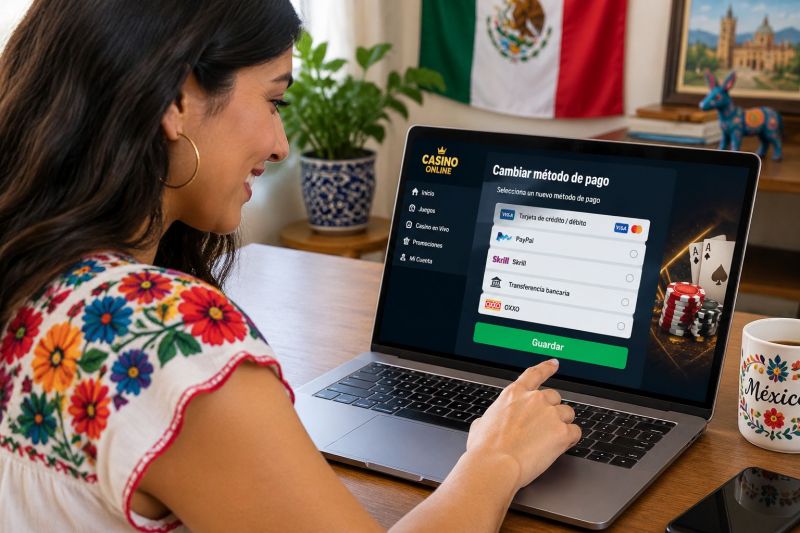 Cómo cambiar tu método de pago en casinos online de México: guía práctica