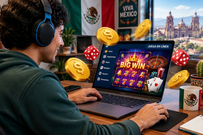 Juego en línea en México: mitos, matemáticas y juego responsable